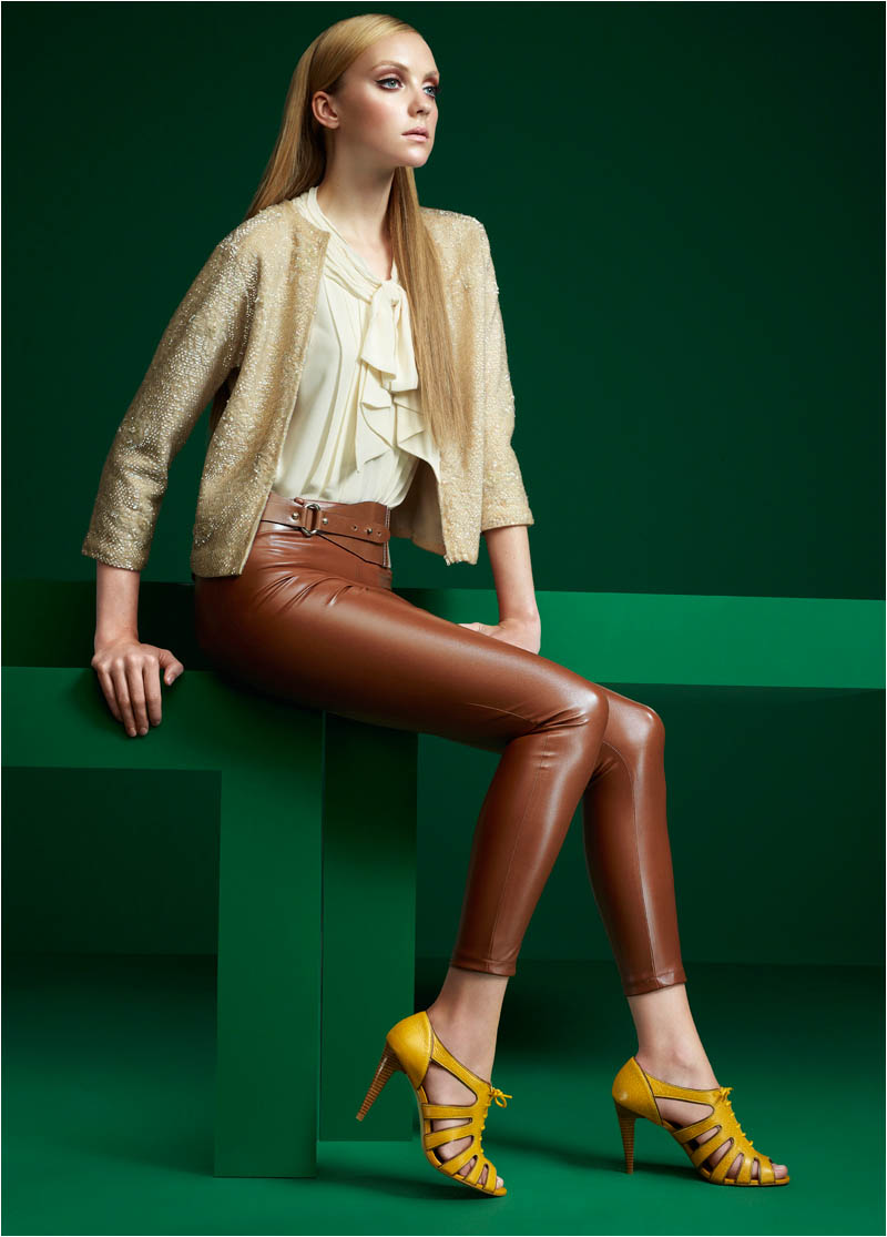 Heather Marks Goes Mod for Via Uno's Winter 2012 Campaign by Gui Paganini