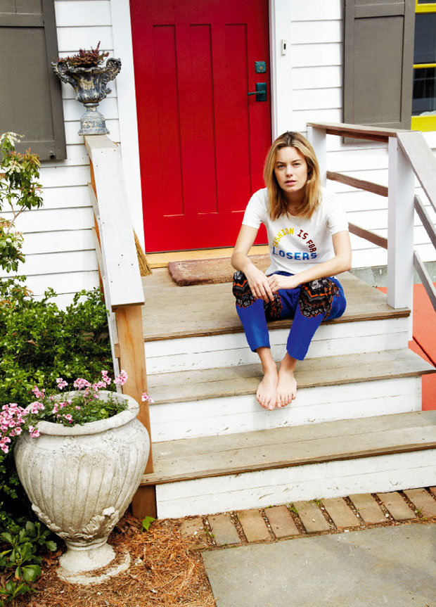 Camille Rowe Keeps it Sunny and Fresh in Tank's Summer Issue