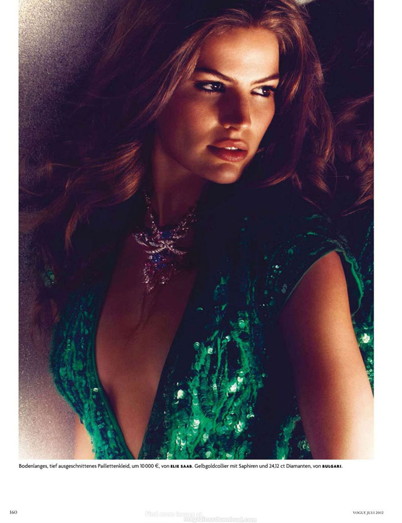 Cameron Russell Shines in Michelangelo di Battista's Vogue Germany Shoot