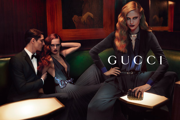 Karmen Pedaru & Nadja Bender Get Sultry for Gucci's Pre-Fall 2012 Campaign by Mert & Marcus