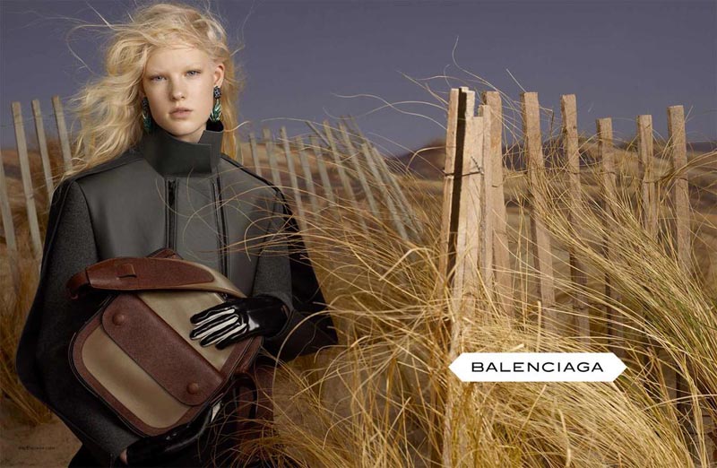Balenciaga's Fall 2012 Campaign Stars All Newcomers by Steven Meisel
