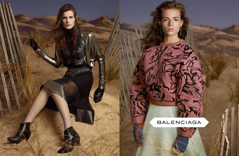 Balenciaga's Fall 2012 Campaign Stars All Newcomers by Steven Meisel
