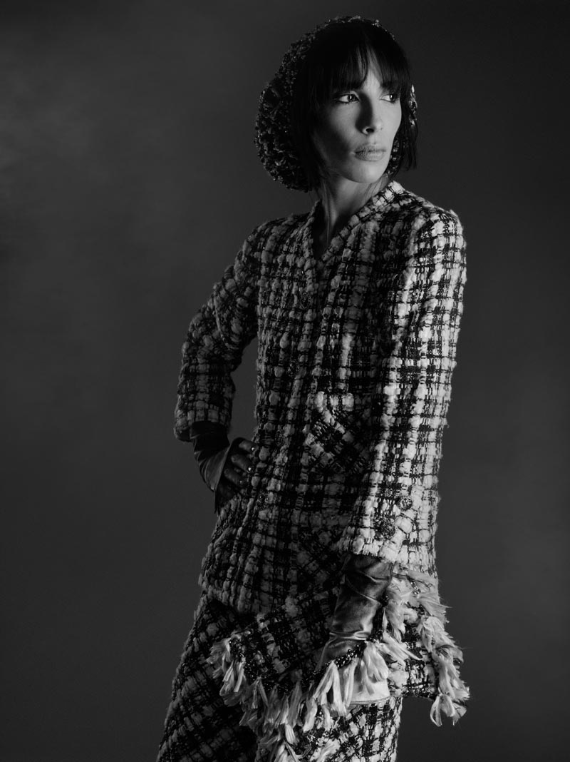 Jamie Bochert Stars in Chanel's Haute Couture Fall 2012 Lookbook by Karl Lagerfeld