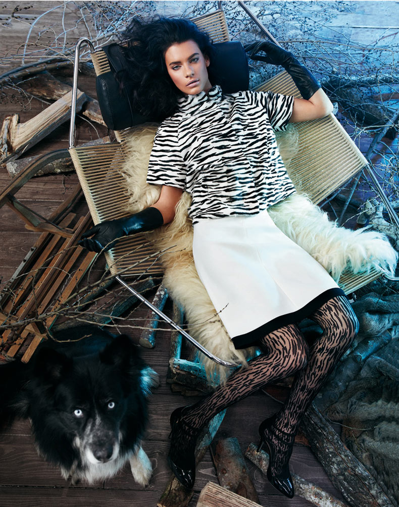 Toni Garrn & Querelle Jansen Exude Pure Elegance for Max Mara Studio's Fall 2012 Campaign