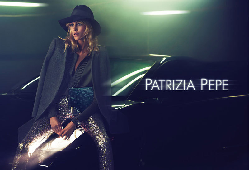 Anja Rubik Is 70s Chic for Patrizia Pepe's Fall 2012 Campaign by Mert & Marcus