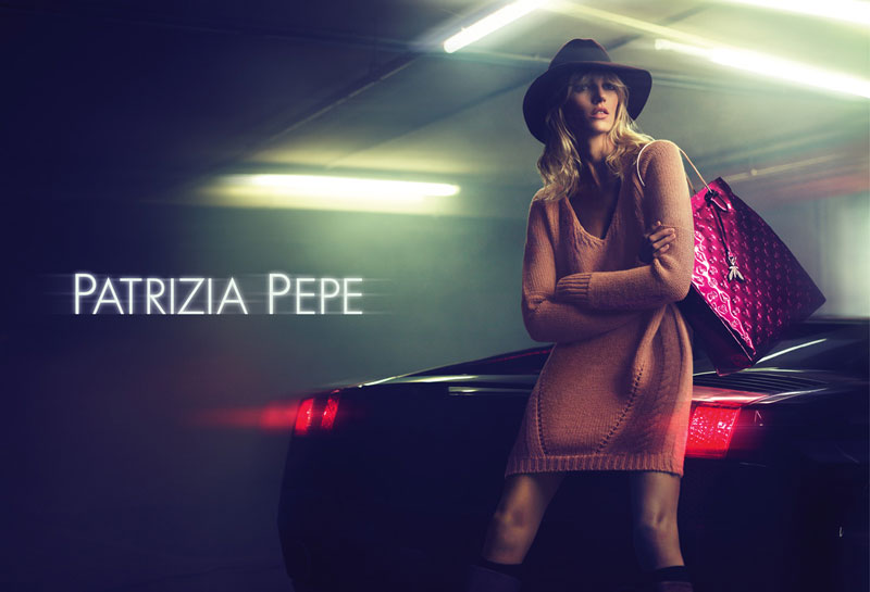 Anja Rubik Is 70s Chic for Patrizia Pepe's Fall 2012 Campaign by Mert & Marcus