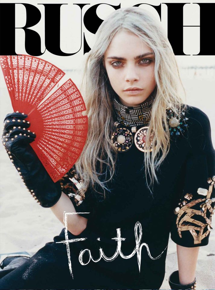 Cara Delevingne Explores Coney Island for Russh #47 by Tung Walsh