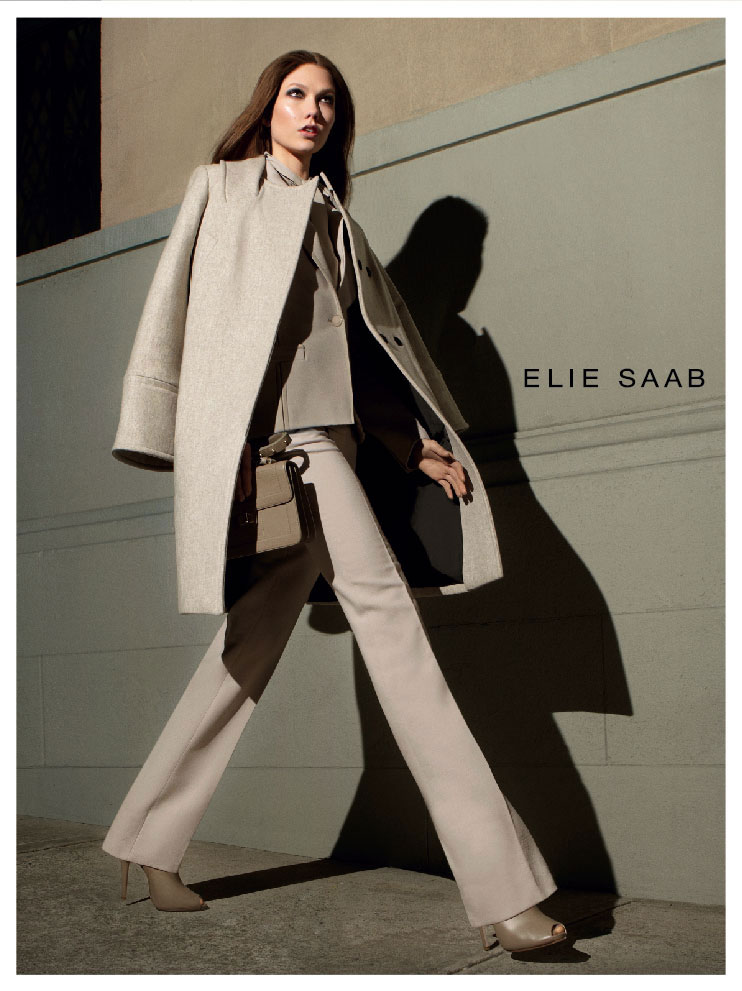 Karlie Kloss Returns as the Face of Elie Saab's Fall 2012 Campaign by Glen Luchford