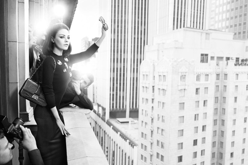 Mila Kunis Returns as the Face of Miss Dior's Fall 2012 Campaign by Mario Sorrenti