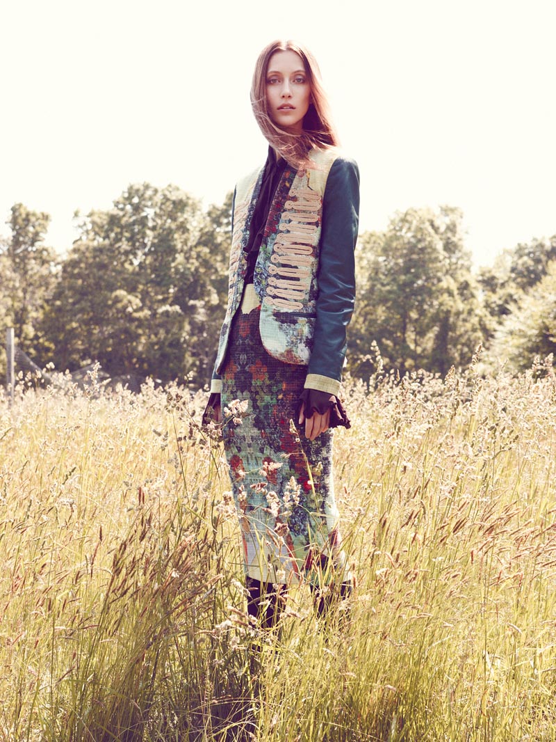 Alana Zimmer Soaks Up the Sun for Nicole Miller's Fall 2012 Campaign by ...