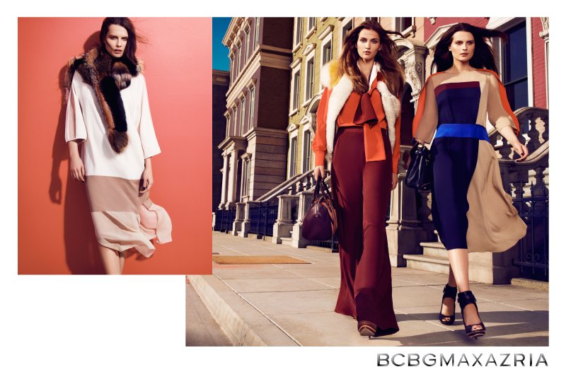 Elena Melnik & Ella Kandyba Are Bohemian Luxe for BCBG Max Azria's Fall 2012 Campaign
