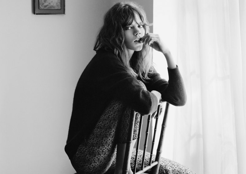 Freja Beha Erichsen is Hippie Chic for Zara's Fall 2012 Campaign
