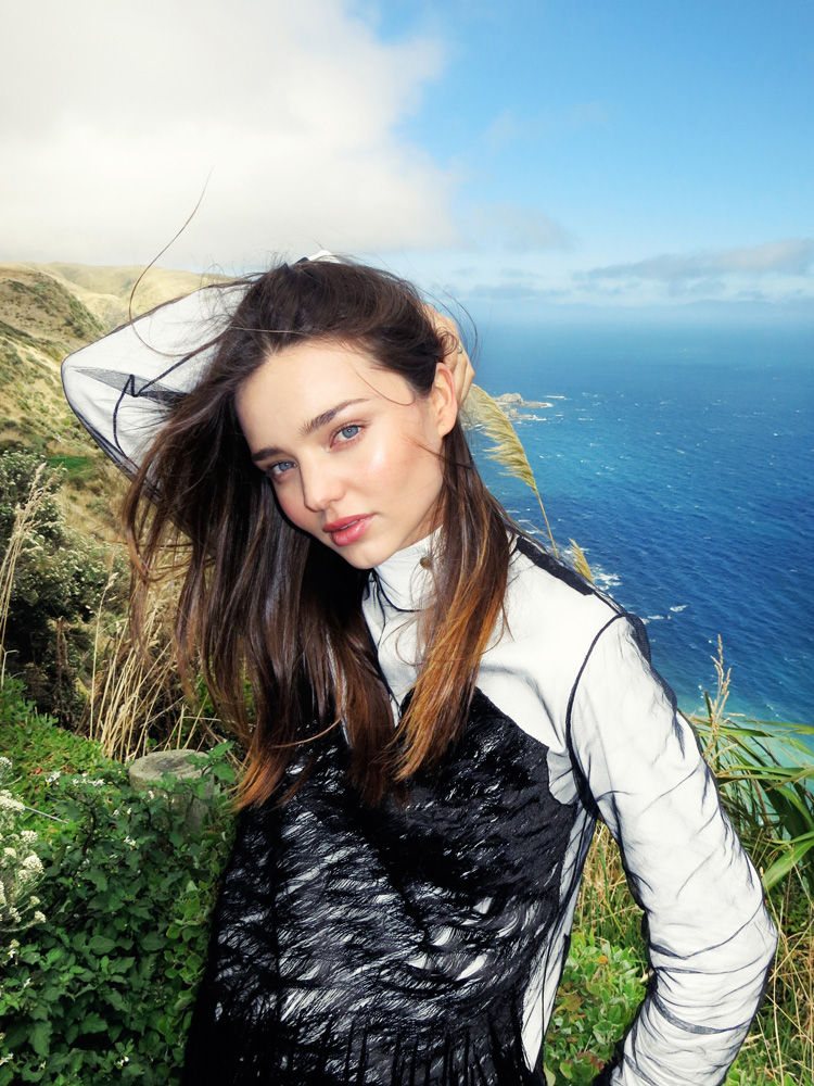 Miranda Kerr Explores New Zealand for T Magazine by Orlando Bloom