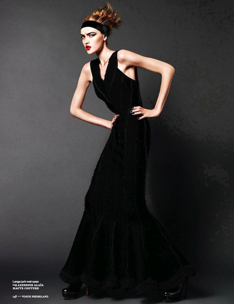 Vlada Roslyakova Rocks the Haute Couture Collections for Vogue Netherlands September 2012