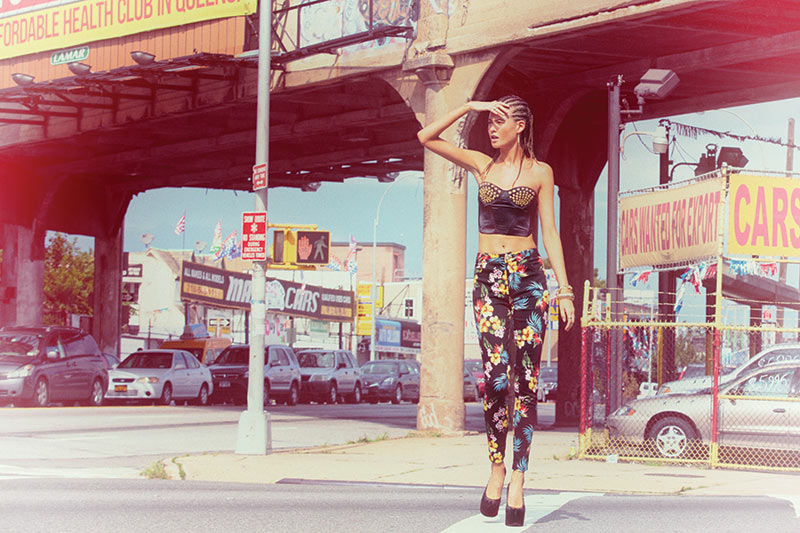 Behati Prinsloo Takes on Street Style for Super Nasty Magazine ...
