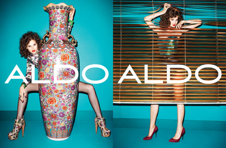 Aldo Enlists Anais Pouliot for its Fall and Holiday 2012 Campaigns by Terry Richardson