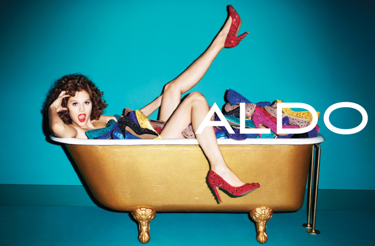 Aldo Enlists Anais Pouliot for its Fall and Holiday 2012 Campaigns by Terry Richardson