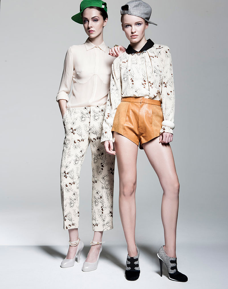 Claudia and Molly Don Ladylike Fall Looks for Photographer Fernando ...