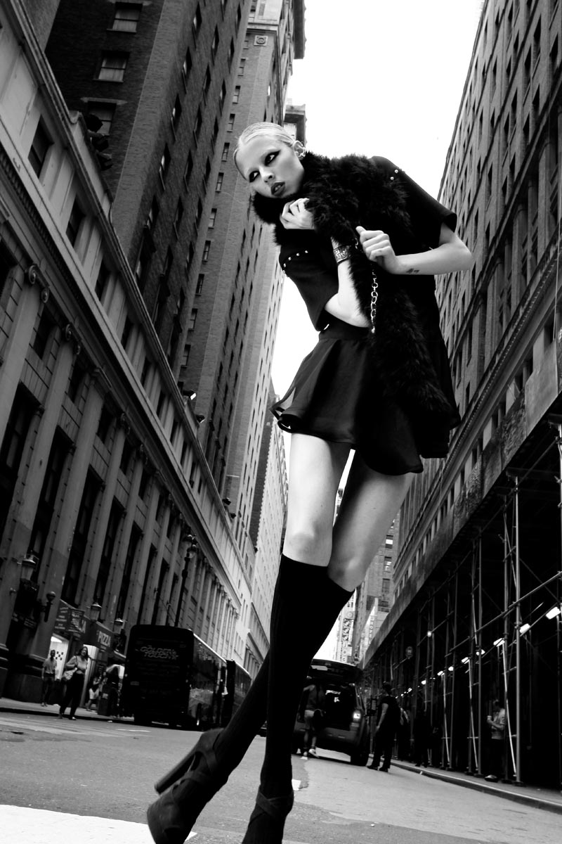 Charlie Paille by Antia Pagant in "New York State of Mind" for Fashion Gone Rogue