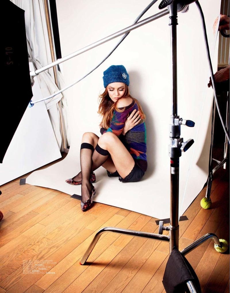 Vanessa Paradis Takes on Parisian Fashion for Jalouse's September 2012 Cover Shoot