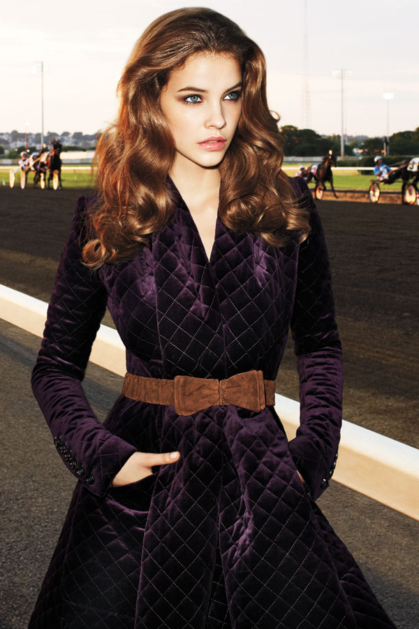Barbara Palvin Dons Equestrian Style for Harper's Bazaar US by Terry Richardson