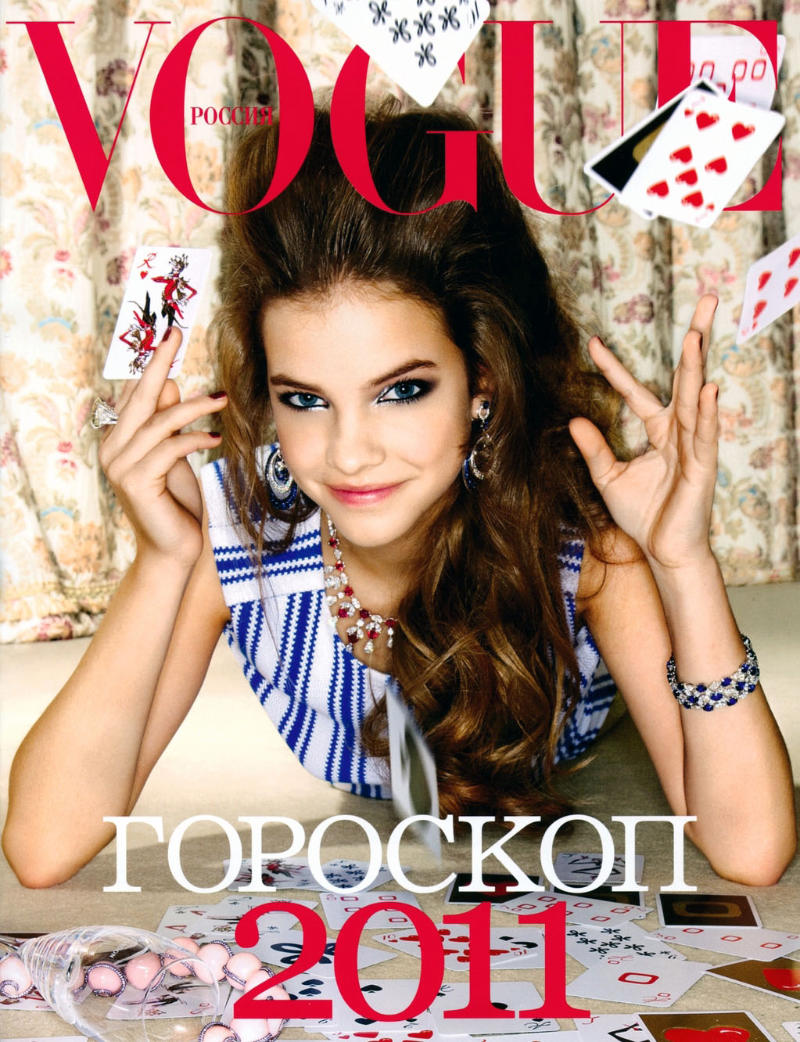Barbara Palvin by Eric Maillet for Vogue Russia December 2010