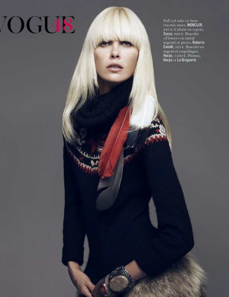 Dewi Driegen by Sharif Hamza for Vogue Paris November 2010