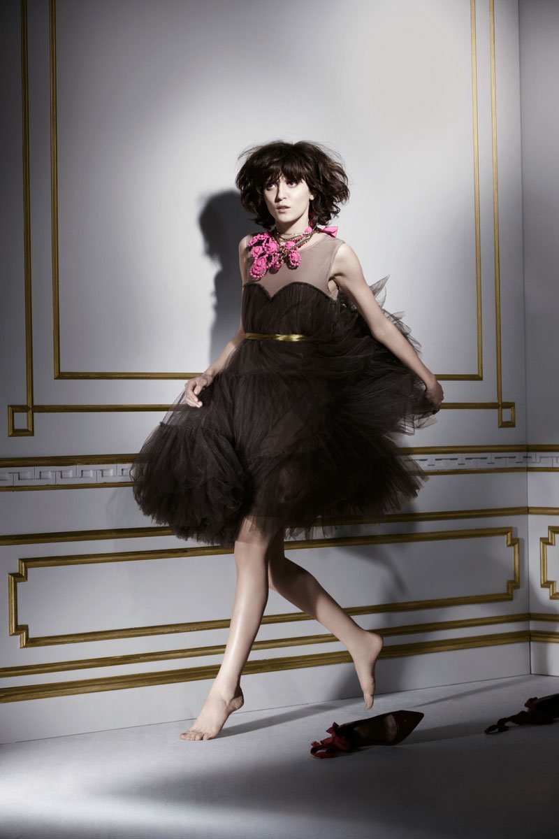 Lanvin for H&M Fall 2010 | Irina Lazareanu