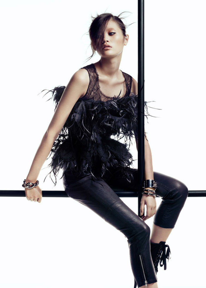 Ming Xi by Lachlan Bailey for Vogue China December 2010