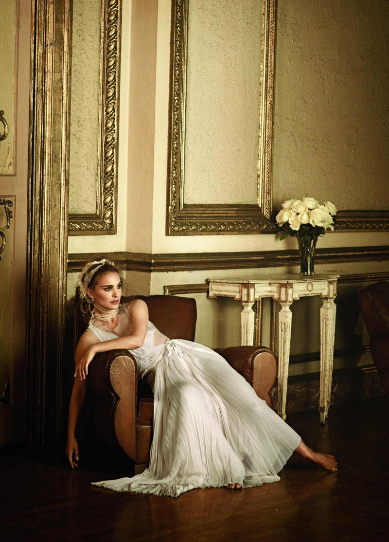 Natalie Portman for Vogue US January 2011 by Peter Lindbergh