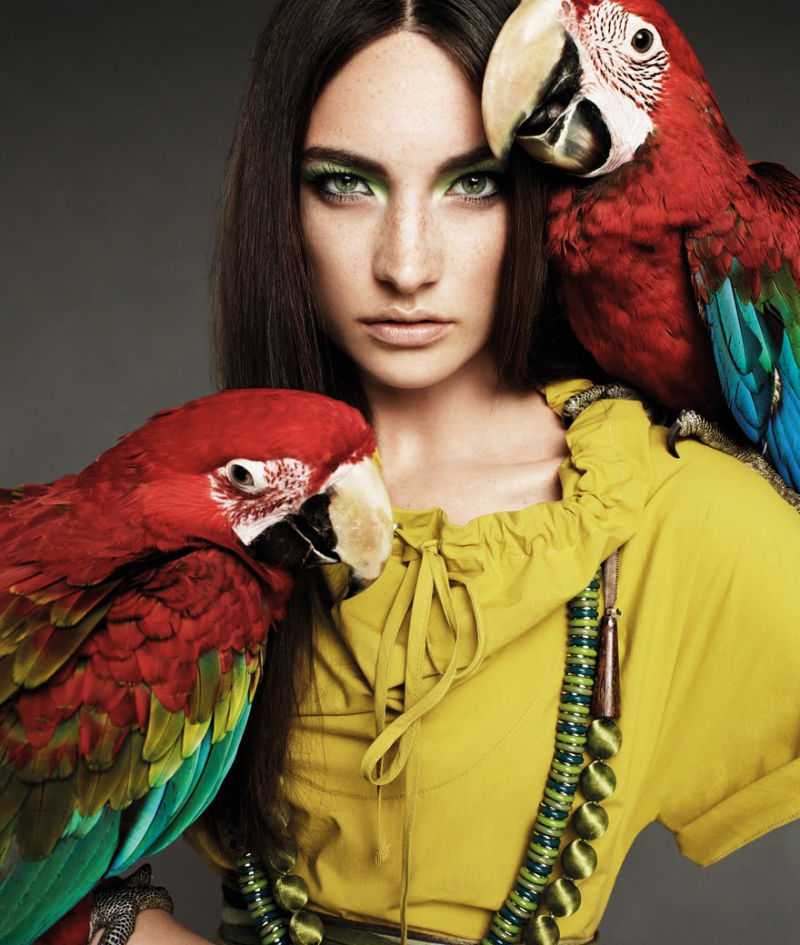 Jacquelyn Jablonski for Weekend by Max Mara Spring 2011 Campaign by Alexi Lubomirski