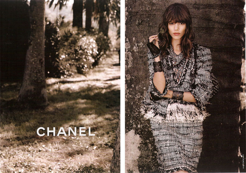 Chanel Spring 2011 Campaign | Freja Beha Erichsen & Stella Tennant by Karl Lagerfeld