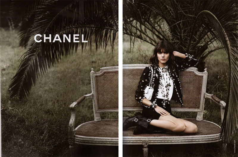 Chanel Spring 2011 Campaign | Freja Beha Erichsen & Stella Tennant by Karl Lagerfeld