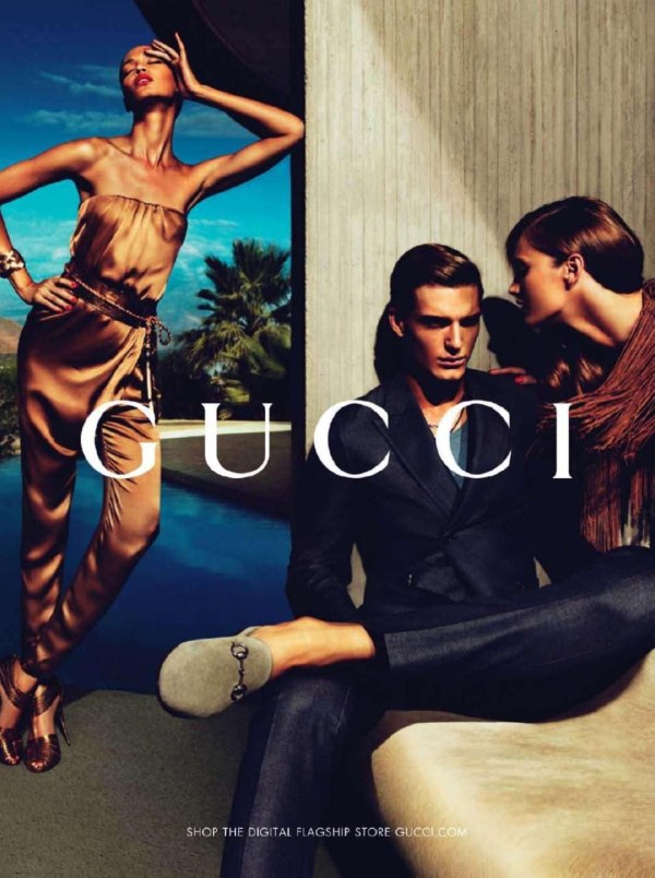 Gucci Spring 2011 Campaign Preview | Karmen Pedaru & Joan Smalls by Mert & Marcus