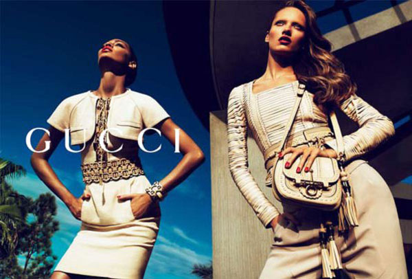 Gucci Spring 2011 Campaign | Karmen Pedaru, Joan Smalls & Hailey Clauson by Mert & Marcus