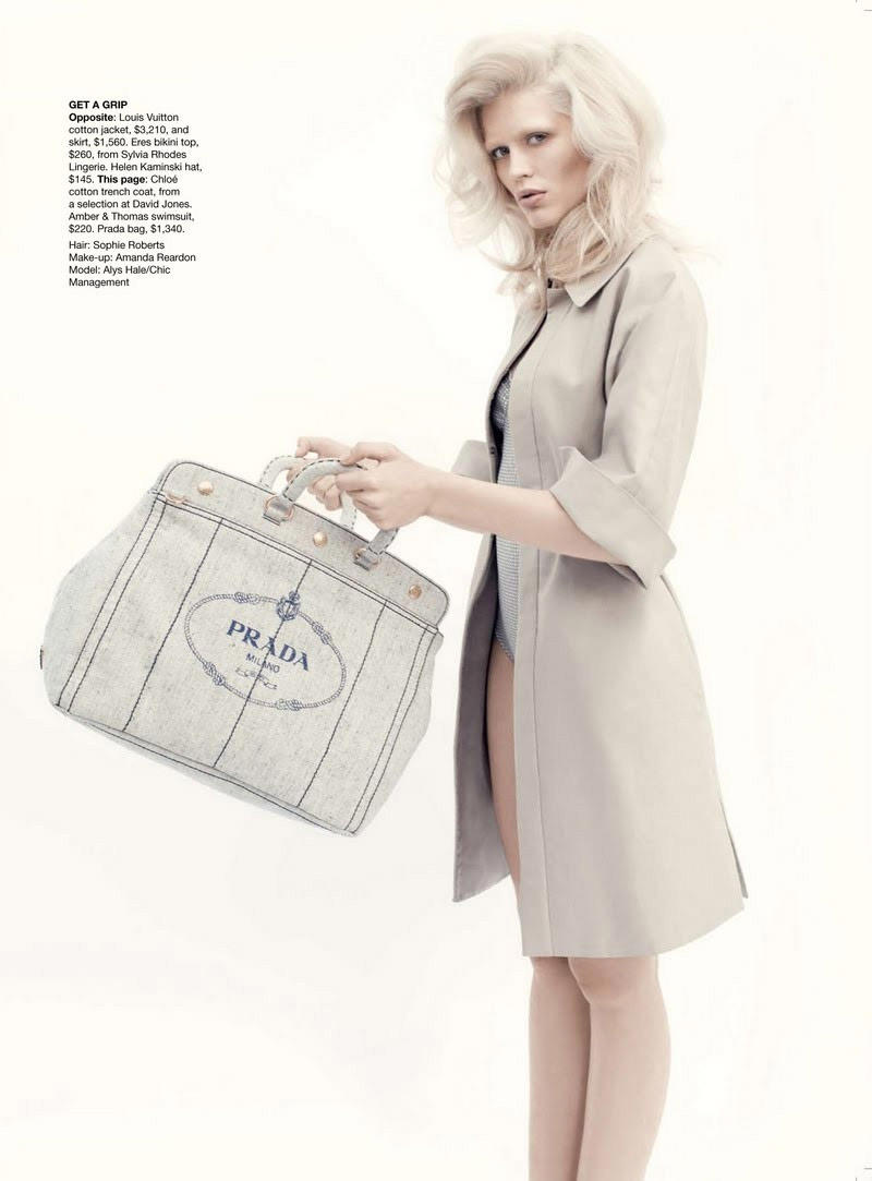 Alys Hale by Adrian Mesko for Vogue Australia January 2011