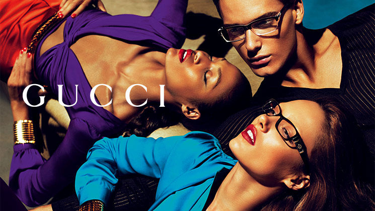Gucci Accessories Spring 2011 Campaign | Karmen Pedaru & Joan Smalls by Mert & Marcus