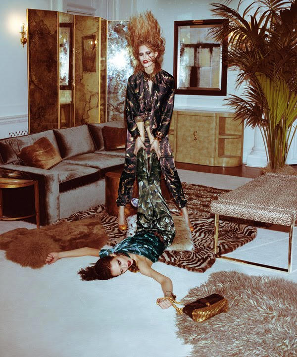 Louis Vuitton with Lara Stone by Steven Meisel - Fucking Young!
