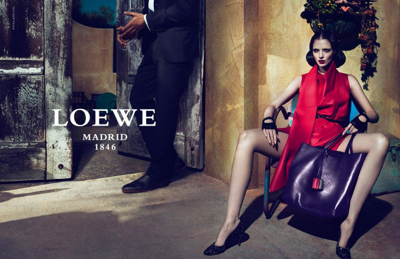 Mariacarla Boscono for Loewe Spring 2011 Campaign by Mert & Marcus