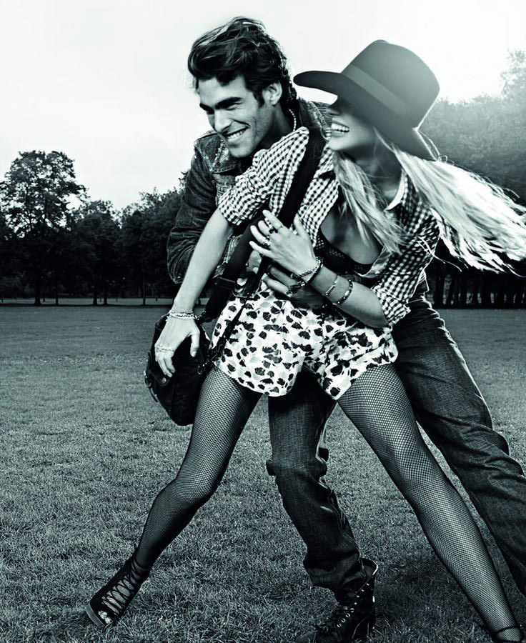 Anne Vyalitsyna for Pepe Jeans Spring 2011 Campaign