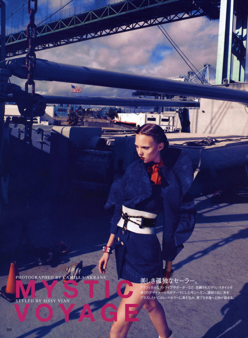 Theres Alexandersson by Camilla Akrans for Vogue Nippon March 2011