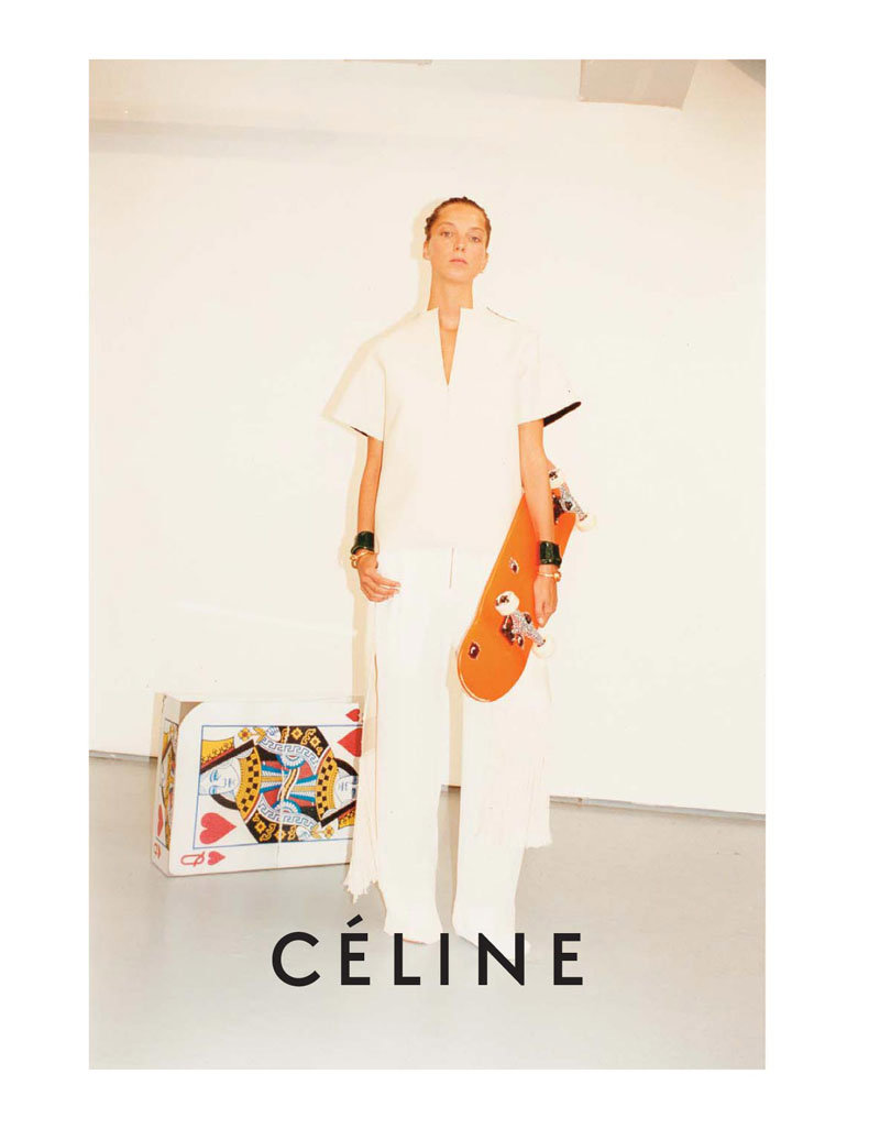 Céline Spring 2011 Campaign | Daria Werbowy & Stella Tennant by Juergen Teller