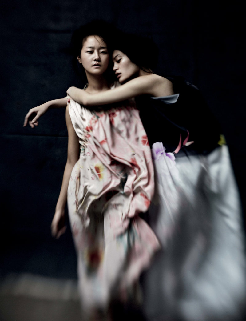 Ming Xi & Hyoni Kang by Will Davidson for Dazed & Confused February 2011