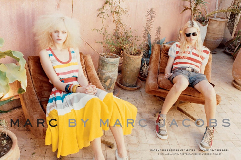 Marc by Marc Jacobs Spring 2011 Campaign | Ginta Lapina & Andrej Pejic by Juergen Teller