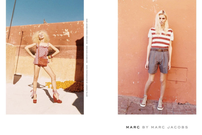 Marc by Marc Jacobs Spring 2011 Campaign | Ginta Lapina & Andrej Pejic by Juergen Teller