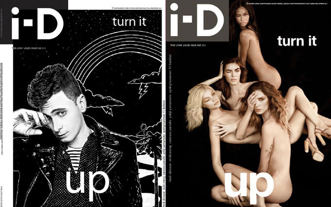 i-D Pre-Spring 2011 Covers