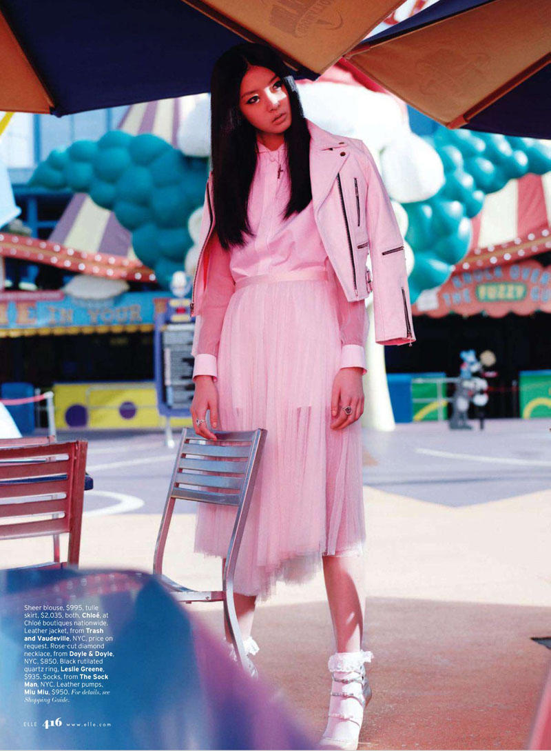 So Young Kang by Laurie Bartley by Elle US March 2011