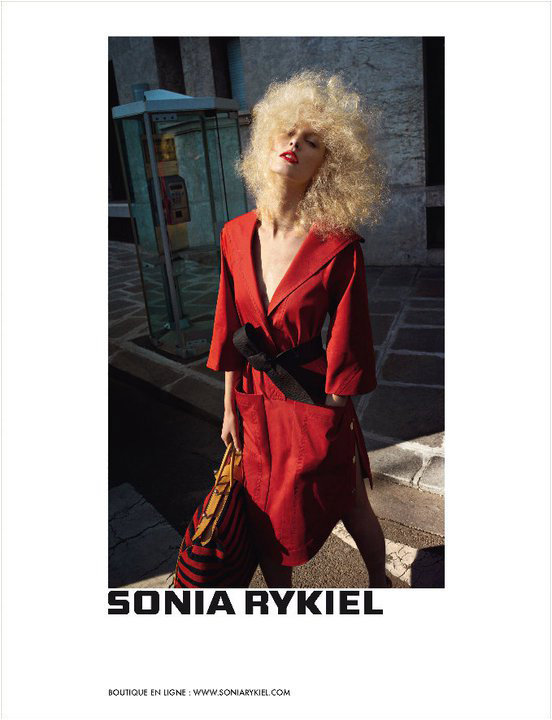 Sonia Rykiel Spring 2011 Campaign | Patricia van der Vliet by Cédric Buchet