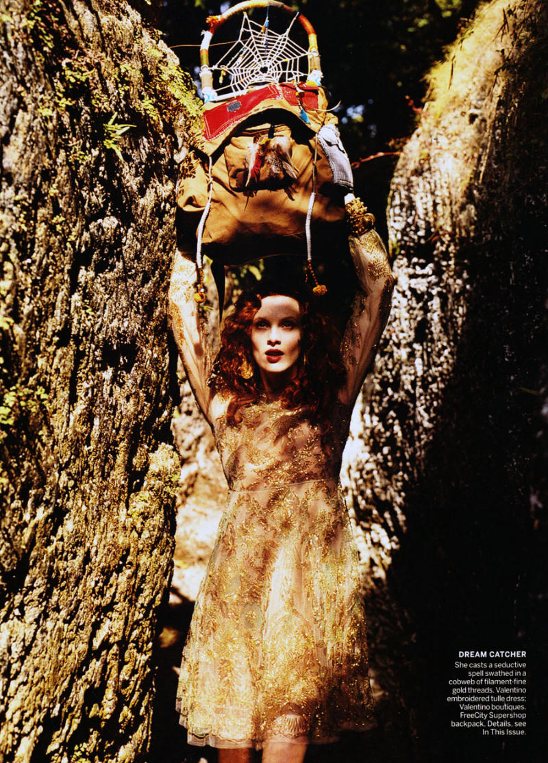 Karen Elson by Bruce Weber for Vogue US March 2011