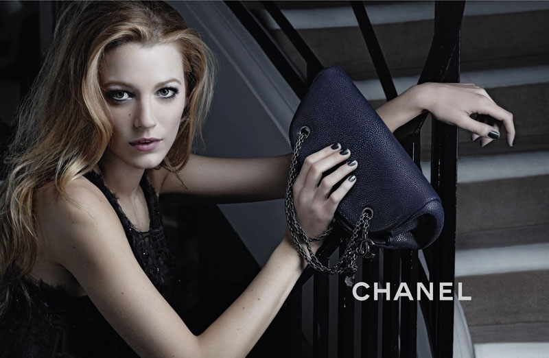 Chanel Mademoiselle Campaign  Blake Lively by Karl Lagerfeld